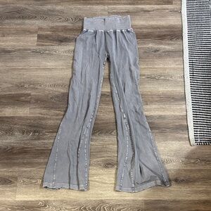FP Movement by Free People Gray Flare Pants